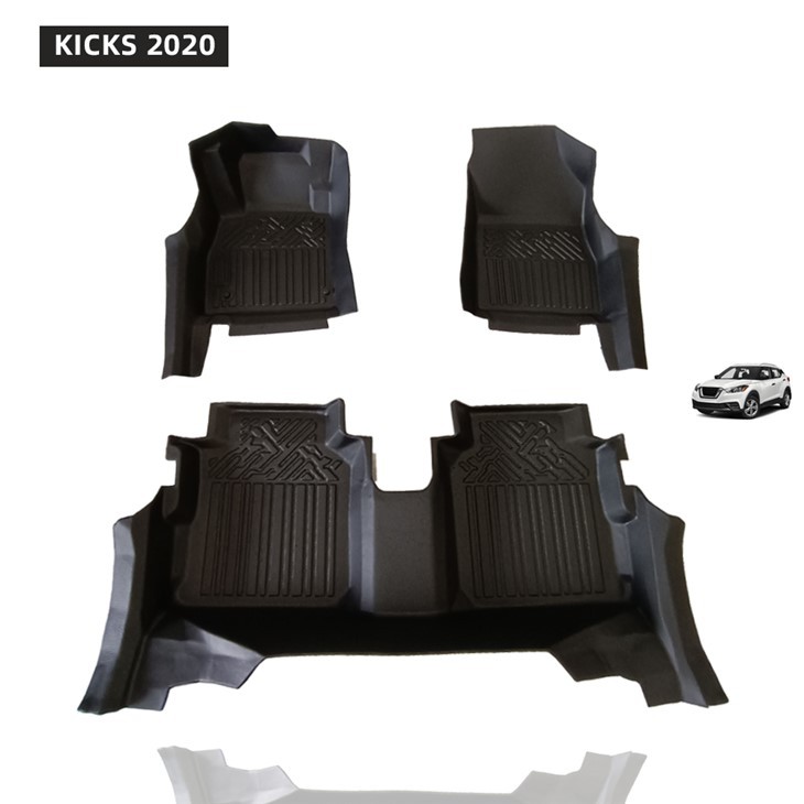 গাড়ির অভ্যন্তরের জন্য 5D ইকো ফ্রেন্ডলি TPE কার ম্যাট ম্যাট ব্যবহার করুন