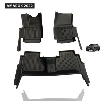 গাড়ির অভ্যন্তরের জন্য 5D TPE কার ম্যাট ওয়াটারপ্রুফ রাবার ম্যাট ব্যবহার করুন